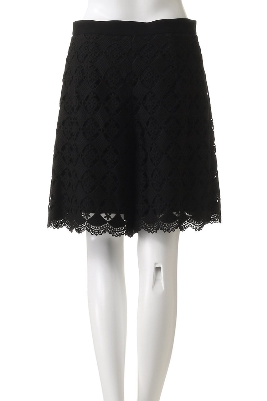 【アルアバイル/allureville】の【Loulou Willoughby】サークルケミカルバミューダパンツ 人気、トレンドファッション・服の通販 founy(ファニー) 　ファッション　Fashion　レディースファッション　WOMEN　パンツ　Pants　ハーフ / ショートパンツ　Short Pants　クラシカル　Classical　ケミカル　Chemical　サークル　Circle　ショート　Short　スカラップ　Scalloped　フェミニン　Feminine　モチーフ　Motif　レース　Race　エレガント 上品　Elegant　夏　Summer　春　Spring　S/S・春夏　Ss・Spring/Summer　other-4|ID: prp329100004457669 ipo3291000000031249854