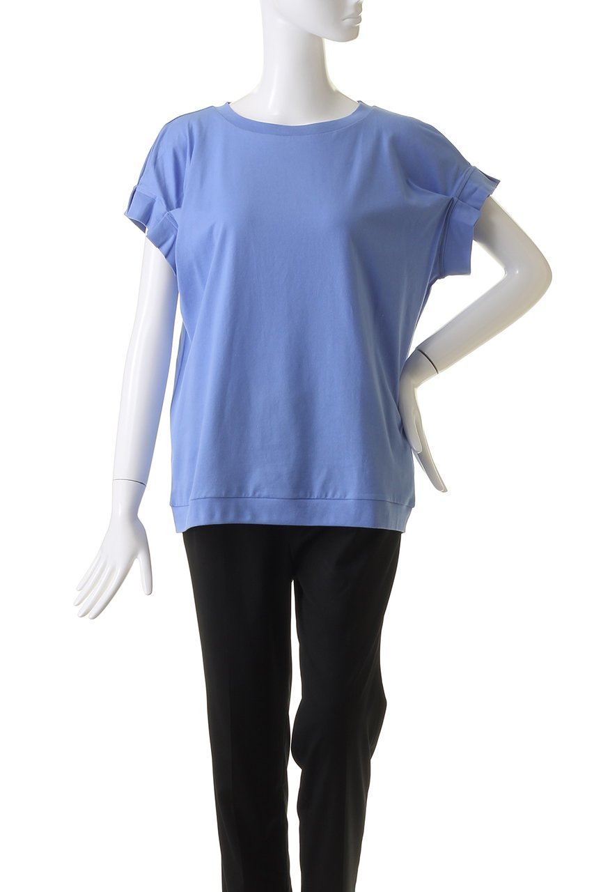 【ミズイロ インド/mizuiro ind】のfrill slv crew neck P/O プルオーバー 人気、トレンドファッション・服の通販 founy(ファニー) 　ファッション　Fashion　レディースファッション　WOMEN　トップス・カットソー　Tops/Tshirt　シャツ/ブラウス　Shirts/Blouses　ロング / Tシャツ　T-Shirts　プルオーバー　Pullover　カットソー　Cut and Sewn　サマー　Summer　サロペット　Overalls　ショート　Short　スリーブ　Sleeve　フェミニン　Feminine　フリル　Frills　定番　Standard　other-2|ID: prp329100004457670 ipo3291000000031249869