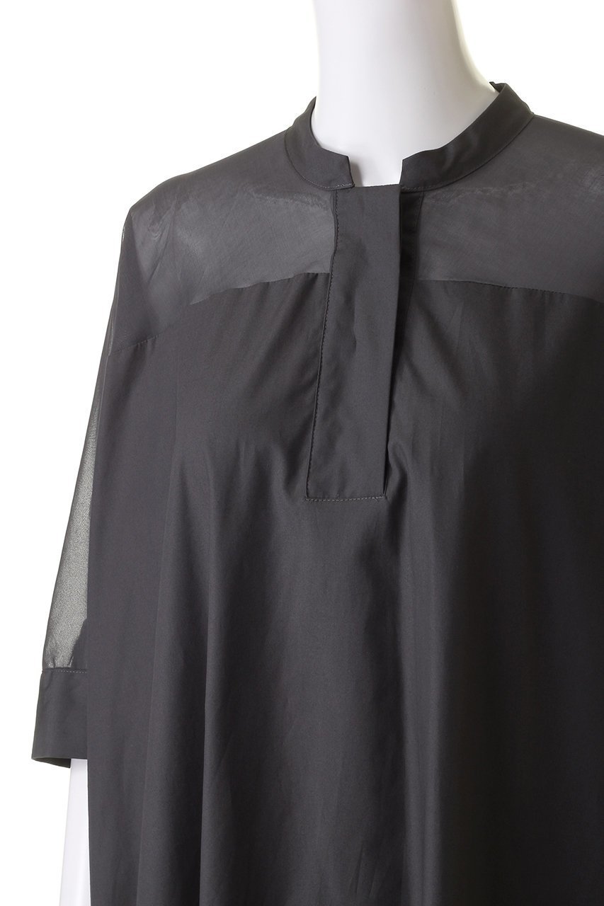 【ミズイロ インド/mizuiro ind】のsheer wide OP ワンピース 人気、トレンドファッション・服の通販 founy(ファニー) 　ファッション　Fashion　レディースファッション　WOMEN　ワンピース　Dress　チュニック　Tunic　サマー　Summer　シアー　Sheer　スリーブ　Sleeve　チュニック　Tunic　ハーフ　Half　ワイド　Wide　other-5|ID: prp329100004457671 ipo3291000000031323803