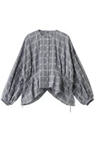 【生地の可能性/kijinokanosei】のタックブラウス 人気、トレンドファッション・服の通販 founy(ファニー) ファッション Fashion レディースファッション Fashion for Women トップス・カットソー Cut & Sew Tops シャツ・ブラウス・オフィスカジュアル Elegant Blouses & Button-Ups エアリー Airy Texture ギャザー Gathered, Ruffled スリーブ Sleeve, Long Sleeve / Short Sleeve ファブリック Fabric, Textile フェミニン Feminine, Girly ロング Long, Long-Length 再入荷 Restock / Back in Stock |ID:prp329100004458511