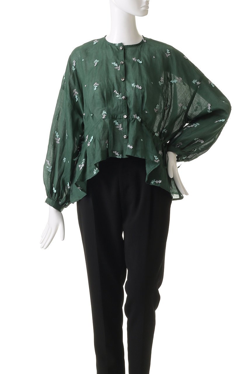 【生地の可能性/kijinokanosei】のタックブラウス 人気、トレンドファッション・服の通販 founy(ファニー) 　ファッション　Fashion　レディースファッション　WOMEN　トップス・カットソー　Tops/Tshirt　シャツ/ブラウス　Shirts/Blouses　ギャザー　Gather　スラックス　Slacks　スリーブ　Sleeve　デニム　Denim　ファブリック　Fabric　フェミニン　Feminine　ロング　Long　エレガント 上品　Elegant　other-2|ID: prp329100004458512 ipo3291000000031249521