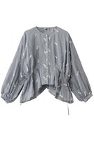 【生地の可能性/kijinokanosei】のタックブラウス 人気、トレンドファッション・服の通販 founy(ファニー) ファッション Fashion レディースファッション Fashion for Women トップス・カットソー Cut & Sew Tops シャツ・ブラウス・オフィスカジュアル Elegant Blouses & Button-Ups ギャザー Gathered, Ruffled スラックス Slacks, Dress Pants スリーブ Sleeve, Long Sleeve / Short Sleeve デニム Denim, Jeans Material ファブリック Fabric, Textile フェミニン Feminine, Girly ロング Long, Long-Length エレガント 上品 Elegant 再入荷 Restock / Back in Stock |ID:prp329100004458512