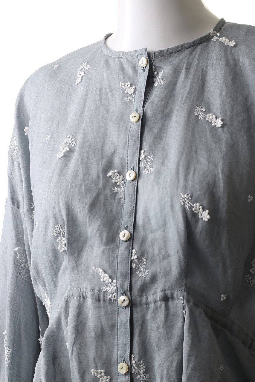 【生地の可能性/kijinokanosei】のタックブラウス 人気、トレンドファッション・服の通販 founy(ファニー) 　ファッション　Fashion　レディースファッション　Fashion for Women　トップス・カットソー　Cut & Sew Tops　シャツ・ブラウス・オフィスカジュアル　Elegant Blouses & Button-Ups　ギャザー　Gathered, Ruffled　スラックス　Slacks, Dress Pants　スリーブ　Sleeve, Long Sleeve / Short Sleeve　デニム　Denim, Jeans Material　ファブリック　Fabric, Textile　フェミニン　Feminine, Girly　ロング　Long, Long-Length　エレガント 上品　Elegant　other-5|ID: prp329100004458512 ipo3291000000033821910