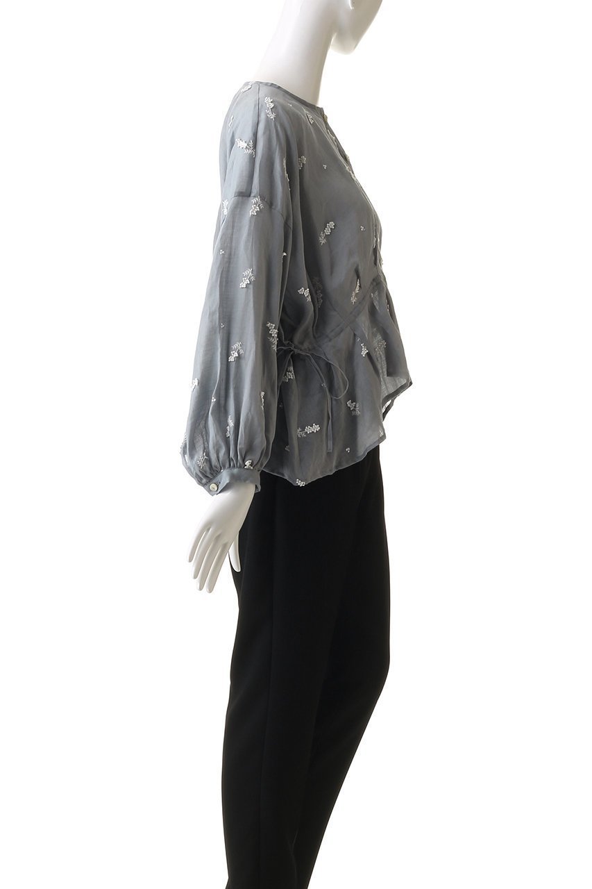 【生地の可能性/kijinokanosei】のタックブラウス 人気、トレンドファッション・服の通販 founy(ファニー) 　ファッション　Fashion　レディースファッション　Fashion for Women　トップス・カットソー　Cut & Sew Tops　シャツ・ブラウス・オフィスカジュアル　Elegant Blouses & Button-Ups　ギャザー　Gathered, Ruffled　スラックス　Slacks, Dress Pants　スリーブ　Sleeve, Long Sleeve / Short Sleeve　デニム　Denim, Jeans Material　ファブリック　Fabric, Textile　フェミニン　Feminine, Girly　ロング　Long, Long-Length　エレガント 上品　Elegant　other-3|ID: prp329100004458512 ipo3291000000036202202