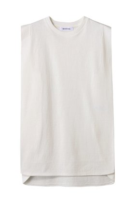 【サクラ/SACRA】 ヴィンテージハイゲージコットンノースリーブトップス人気、トレンドファッション・服の通販 founy(ファニー) ファッション Fashion レディースファッション Fashion for Women トップス・カットソー Cut & Sew Tops キャミソール&ノースリーブ Camisoles & Sleeveless Tops シャツ・ブラウス・オフィスカジュアル Elegant Blouses & Button-Ups ロングTシャツ・Tシャツ Longline T-Shirts & Tees カットソー・ベーシックTシャツ Cut-and-Sewn Tops / Stretch Tees & Basics おすすめ Recommended / Our Picks キャミソール Camisole, Spaghetti Strap Top シンプル Simple, Minimal タンク Tank Top, Sleeveless Top マニッシュ Mannish, Boyish 再入荷 Restock / Back in Stock |ID:prp329100004458513