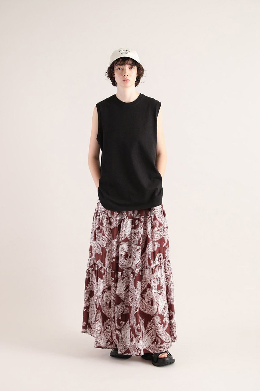 【サクラ/SACRA】のヴィンテージハイゲージコットンノースリーブトップス 人気、トレンドファッション・服の通販 founy(ファニー) 　ファッション　Fashion　レディースファッション　Fashion for Women　トップス・カットソー　Cut & Sew Tops　キャミソール&ノースリーブ　Camisoles & Sleeveless Tops　シャツ・ブラウス・オフィスカジュアル　Elegant Blouses & Button-Ups　ロングTシャツ・Tシャツ　Longline T-Shirts & Tees　カットソー・ベーシックTシャツ　Cut-and-Sewn Tops / Stretch Tees & Basics　おすすめ　Recommended / Our Picks　キャミソール　Camisole, Spaghetti Strap Top　シンプル　Simple, Minimal　タンク　Tank Top, Sleeveless Top　マニッシュ　Mannish, Boyish　再入荷　Restock / Back in Stock　other-8|ID: prp329100004458513 ipo3291000000032756360