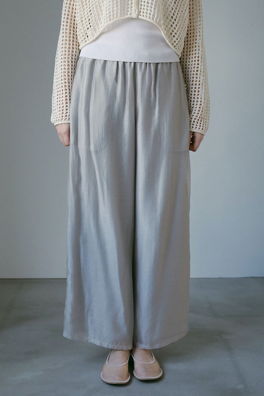 【ハー/HER.】のオーガンジーワイドパンツ 人気、トレンドファッション・服の通販 founy(ファニー) 　ファッション　Fashion　レディースファッション　Fashion for Women　パンツ　Pants & Trousers　オーガンジー　Organza Fabric　シアー　Sheer, See-Through　夏　Summer　other-6|ID: prp329100004458520 ipo3291000000032903996