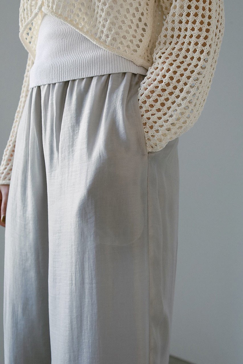 【ハー/HER.】のオーガンジーワイドパンツ 人気、トレンドファッション・服の通販 founy(ファニー) 　ファッション　Fashion　レディースファッション　Fashion for Women　パンツ　Pants & Trousers　オーガンジー　Organza Fabric　シアー　Sheer, See-Through　夏　Summer　other-8|ID: prp329100004458520 ipo3291000000032904001