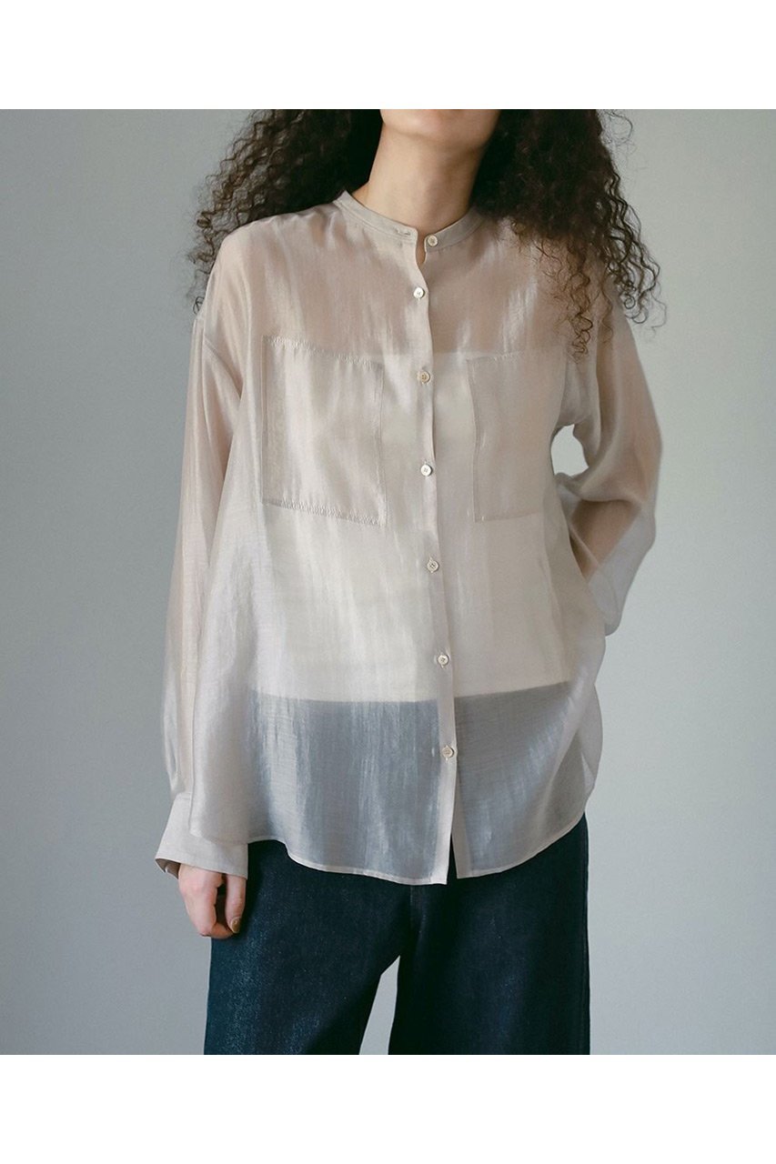 【ハー/HER.】のオーガンジーシャツ 人気、トレンドファッション・服の通販 founy(ファニー) 　ファッション　Fashion　レディースファッション　WOMEN　トップス・カットソー　Tops/Tshirt　シャツ/ブラウス　Shirts/Blouses　オーガンジー　Organdy　シアー　Sheer　スリーブ　Sleeve　バランス　Balance　ロング　Long　夏　Summer　羽織　Haori　other-2|ID: prp329100004458521 ipo3291000000031249573