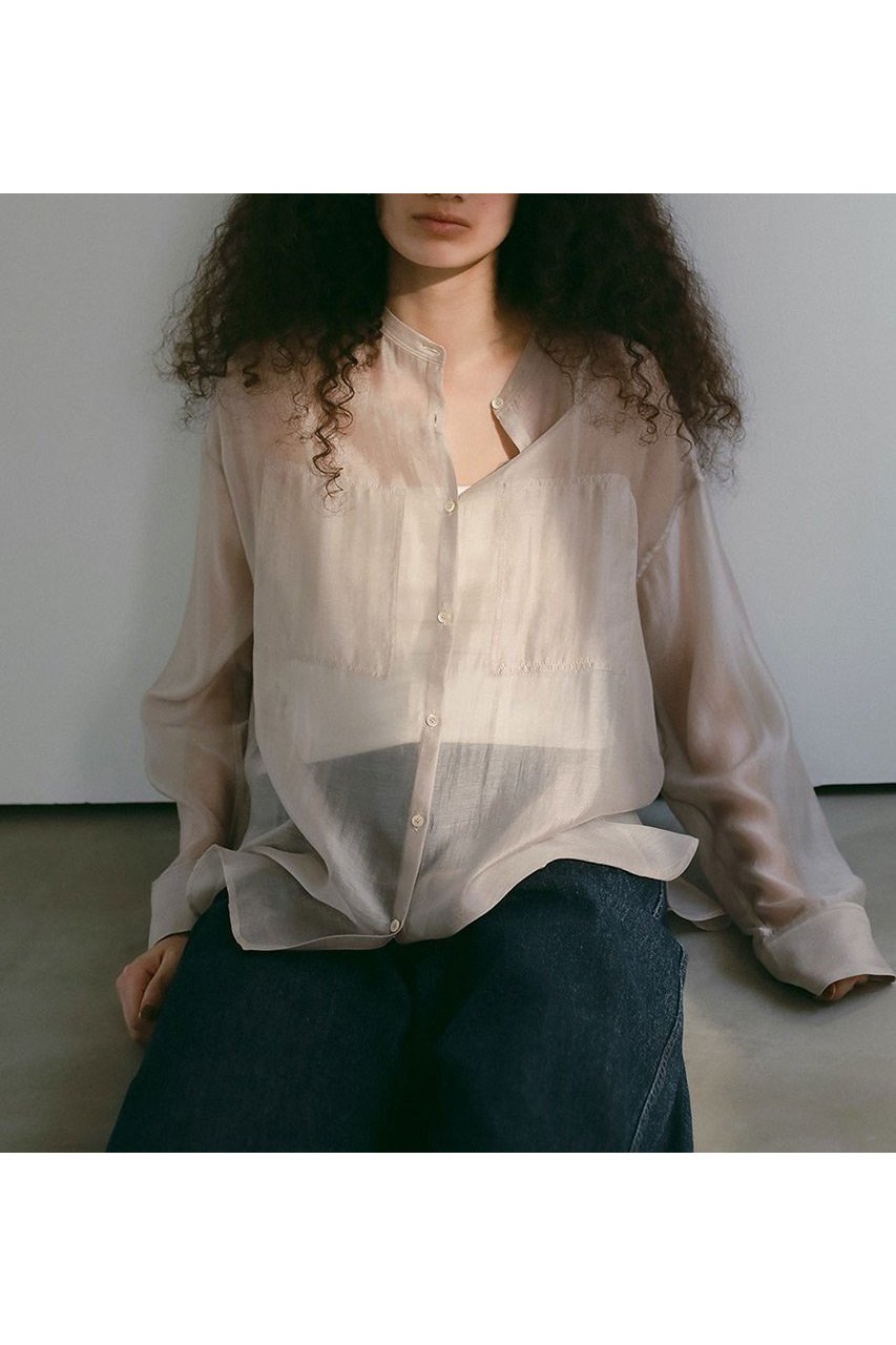 【ハー/HER.】のオーガンジーシャツ 人気、トレンドファッション・服の通販 founy(ファニー) 　ファッション　Fashion　レディースファッション　WOMEN　トップス・カットソー　Tops/Tshirt　シャツ/ブラウス　Shirts/Blouses　オーガンジー　Organdy　シアー　Sheer　スリーブ　Sleeve　バランス　Balance　ロング　Long　夏　Summer　羽織　Haori　other-4|ID: prp329100004458521 ipo3291000000031249576