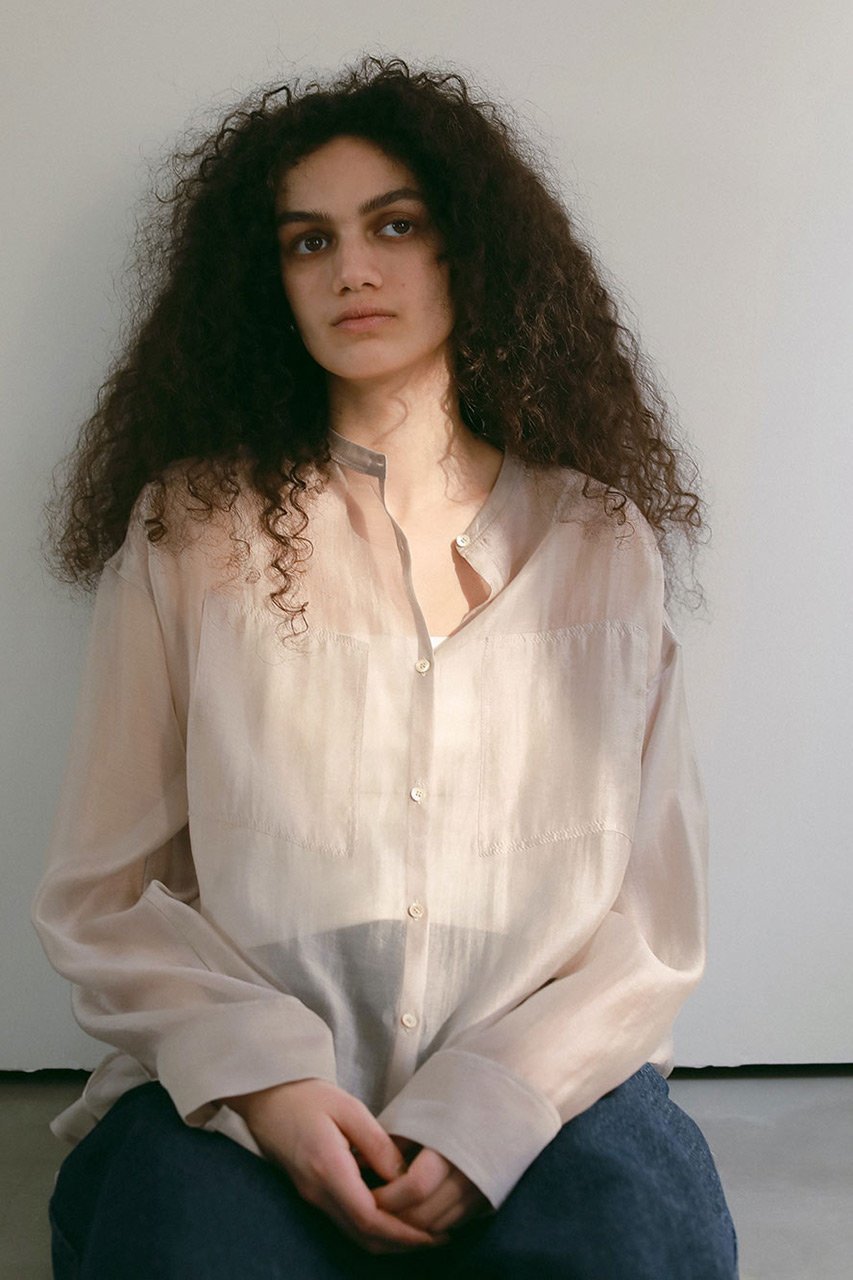 【ハー/HER.】のオーガンジーシャツ 人気、トレンドファッション・服の通販 founy(ファニー) 　ファッション　Fashion　レディースファッション　Fashion for Women　トップス・カットソー　Cut & Sew Tops　シャツ・ブラウス・オフィスカジュアル　Elegant Blouses & Button-Ups　オーガンジー　Organza Fabric　シアー　Sheer, See-Through　スリーブ　Sleeve, Long Sleeve / Short Sleeve　バランス　Balance, Style Balance　ロング　Long, Long-Length　夏　Summer　羽織　Haori, Light Jacket　other-6|ID: prp329100004458521 ipo3291000000032843165