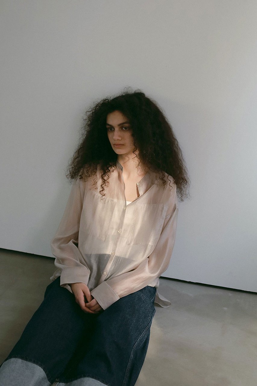 【ハー/HER.】のオーガンジーシャツ 人気、トレンドファッション・服の通販 founy(ファニー) 　ファッション　Fashion　レディースファッション　Fashion for Women　トップス・カットソー　Cut & Sew Tops　シャツ・ブラウス・オフィスカジュアル　Elegant Blouses & Button-Ups　オーガンジー　Organza Fabric　シアー　Sheer, See-Through　スリーブ　Sleeve, Long Sleeve / Short Sleeve　バランス　Balance, Style Balance　ロング　Long, Long-Length　夏　Summer　羽織　Haori, Light Jacket　other-8|ID: prp329100004458521 ipo3291000000032843176