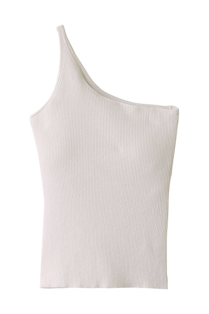 【ハー/HER.】のワンショルリブニットタンク インテリア・キッズ・メンズ・レディースファッション・服の通販 founy(ファニー) https://founy.com/ ファッション Fashion レディースファッション Fashion for Women トップス・カットソー Cut & Sew Tops ニット Knit Tops & Sweaters カジュアルプルオーバー・ニットトップス Pullovers & Knit Tops / Casual Pullovers カーディガン Cardigan, Knitwear サマー Summer, Summer Style ショルダー Shoulder, Shoulder Strap タンク Tank Top, Sleeveless Top デコルテ Décolleté, Neckline リネン Linen, Linen Fabric |ID: prp329100004458522 ipo3291000000032930947