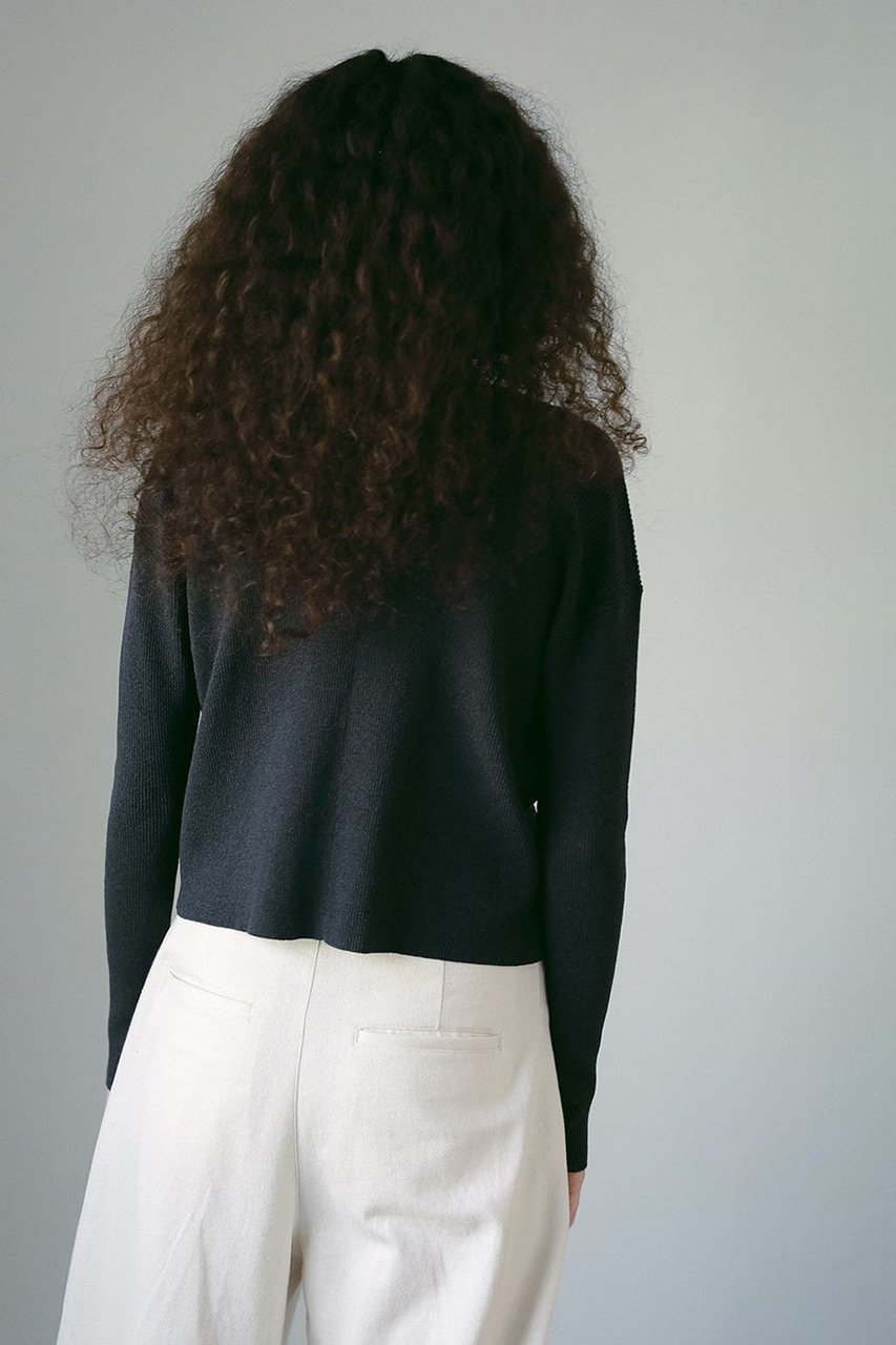 【ハー/HER.】のVネックリブカーディガン 人気、トレンドファッション・服の通販 founy(ファニー) 　ファッション　Fashion　レディースファッション　WOMEN　トップス・カットソー　Tops/Tshirt　カーディガン　Cardigans　シャツ/ブラウス　Shirts/Blouses　ロング / Tシャツ　T-Shirts　カットソー　Cut and Sewn　Vネック　V-Neck　カーディガン　Cardigan　スリーブ　Sleeve　ボックス　Box　ボトム　Bottom　リネン　Linen　ループ　Loop　other-8|ID: prp329100004458523 ipo3291000000031323693
