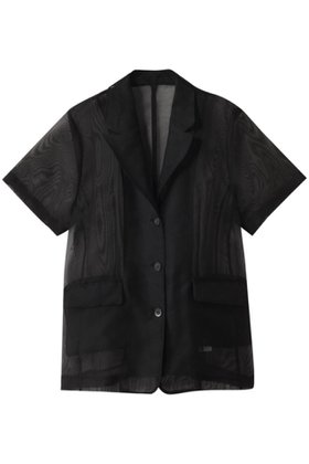 【メゾンスペシャル/MAISON SPECIAL】のSheer Half Sleeve Jacket/シアーハーフスリーブジャケット 人気、トレンドファッション・服の通販 founy(ファニー) ファッション Fashion レディースファッション Fashion for Women アウター Coat / Outerwear Collection レディースジャケット・軽アウター Jackets オーガンジー Organza Fabric 軽量 Lightweight, Ultra Light ジャケット Jacket, Outerwear メッシュ Mesh, Net Fabric リラックス Relax, Relaxed Fit 夏 Summer |ID:prp329100004464594