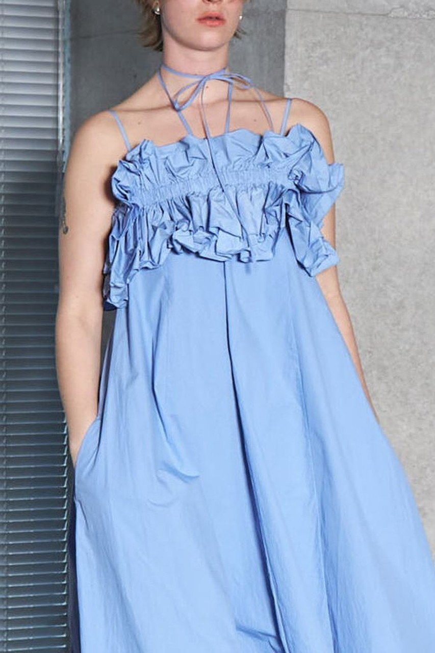 【メゾンスペシャル/MAISON SPECIAL】のRuffle Bear Maxi Dress/フリルベアマキシドレス 人気、トレンドファッション・服の通販 founy(ファニー) ファッション Fashion レディースファッション Fashion for Women ワンピース Dresses フォーマル・パーティードレス・結婚式用ドレス Elegant & Casual Dresses チュニック Tunic Tops & Dresses マキシ丈ワンピース・ロングドレス Maxi Dresses / Long One-Pieces エアリー Airy Texture キャミ Camisole, Cami Top セパレート Separate, Two-Piece タフタ Taffeta, Structured Fabric チュニック Tunic, Long Top ドレープ Drape, Draping Fabric ビスチェ Bustier, Corset Top フリル Frill, Ruffle マキシ Maxi, Full Length リゾート Resort, Vacation Style ループ Loop, Loop Knit ロング Long, Long-Length other-7|ID: prp329100004464596 ipo3291000000032866310