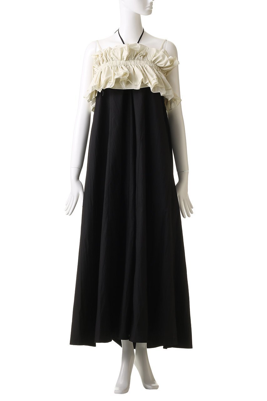 【メゾンスペシャル/MAISON SPECIAL】のRuffle Bear Maxi Dress/フリルベアマキシドレス 人気、トレンドファッション・服の通販 founy(ファニー) ファッション Fashion レディースファッション Fashion for Women ワンピース Dresses フォーマル・パーティードレス・結婚式用ドレス Elegant & Casual Dresses チュニック Tunic Tops & Dresses マキシ丈ワンピース・ロングドレス Maxi Dresses / Long One-Pieces エアリー Airy Texture キャミ Camisole, Cami Top セパレート Separate, Two-Piece タフタ Taffeta, Structured Fabric チュニック Tunic, Long Top ドレープ Drape, Draping Fabric ビスチェ Bustier, Corset Top フリル Frill, Ruffle マキシ Maxi, Full Length リゾート Resort, Vacation Style ループ Loop, Loop Knit ロング Long, Long-Length other-2|ID: prp329100004464596 ipo3291000000035344812