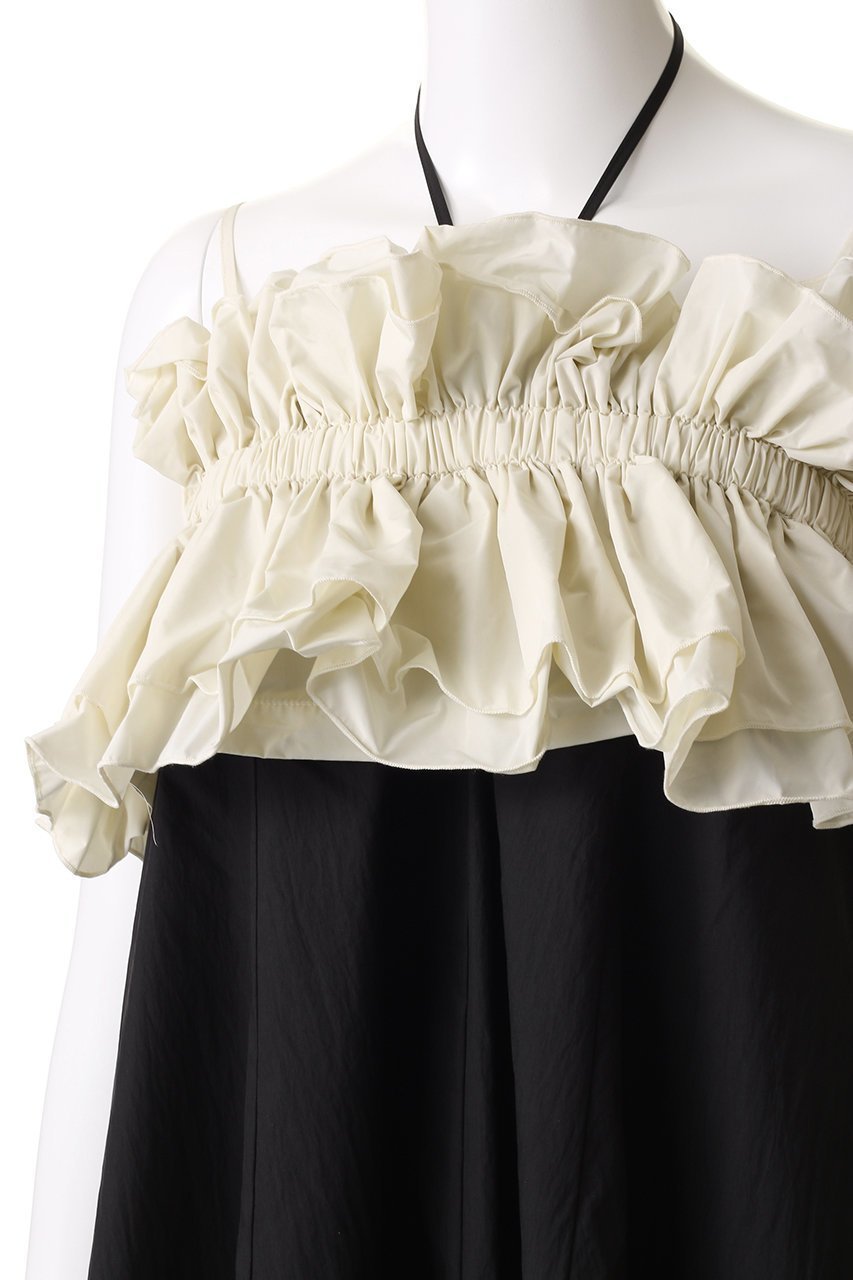 【メゾンスペシャル/MAISON SPECIAL】のRuffle Bear Maxi Dress/フリルベアマキシドレス 人気、トレンドファッション・服の通販 founy(ファニー) ファッション Fashion レディースファッション Fashion for Women ワンピース Dresses フォーマル・パーティードレス・結婚式用ドレス Elegant & Casual Dresses チュニック Tunic Tops & Dresses マキシ丈ワンピース・ロングドレス Maxi Dresses / Long One-Pieces エアリー Airy Texture キャミ Camisole, Cami Top セパレート Separate, Two-Piece タフタ Taffeta, Structured Fabric チュニック Tunic, Long Top ドレープ Drape, Draping Fabric ビスチェ Bustier, Corset Top フリル Frill, Ruffle マキシ Maxi, Full Length リゾート Resort, Vacation Style ループ Loop, Loop Knit ロング Long, Long-Length other-5|ID: prp329100004464596 ipo3291000000035344819