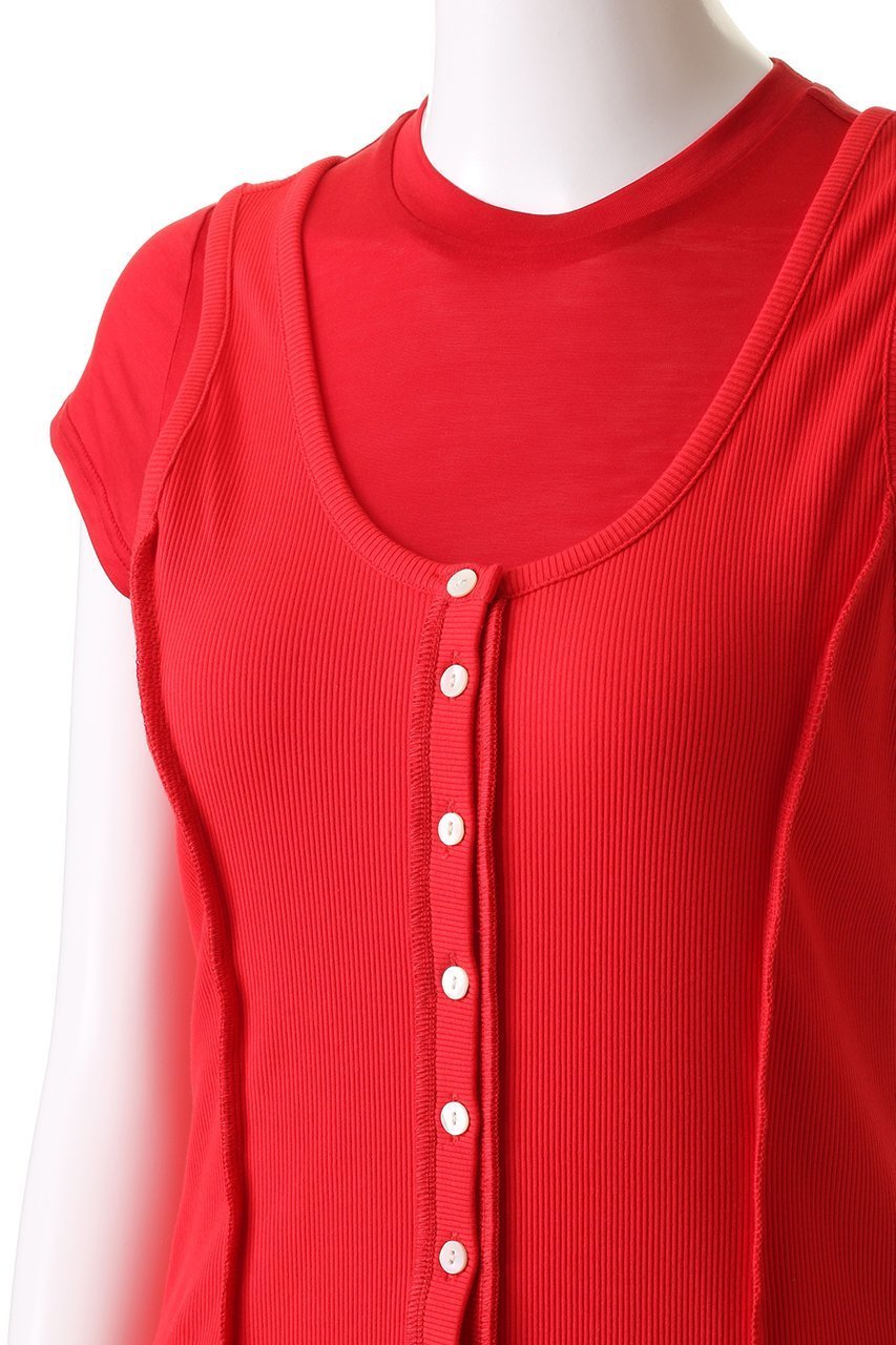 【メゾンスペシャル/MAISON SPECIAL】のHenry Neck Layered Cut And Sew Dress/ヘンリーネックレイヤードカットワンピース 人気、トレンドファッション・服の通販 founy(ファニー) 　ファッション　Fashion　レディースファッション　Fashion for Women　ワンピース　Dresses　フォーマル・パーティードレス・結婚式用ドレス　Elegant & Casual Dresses　チュニック　Tunic Tops & Dresses　シアー　Sheer, See-Through　シンプル　Simple, Minimal　チュニック　Tunic, Long Top　モノトーン　Monotone, Black and White　ロング　Long, Long-Length　再入荷　Restock / Back in Stock　エレガント 上品　Elegant　other-5|ID: prp329100004464598 ipo3291000000035062200