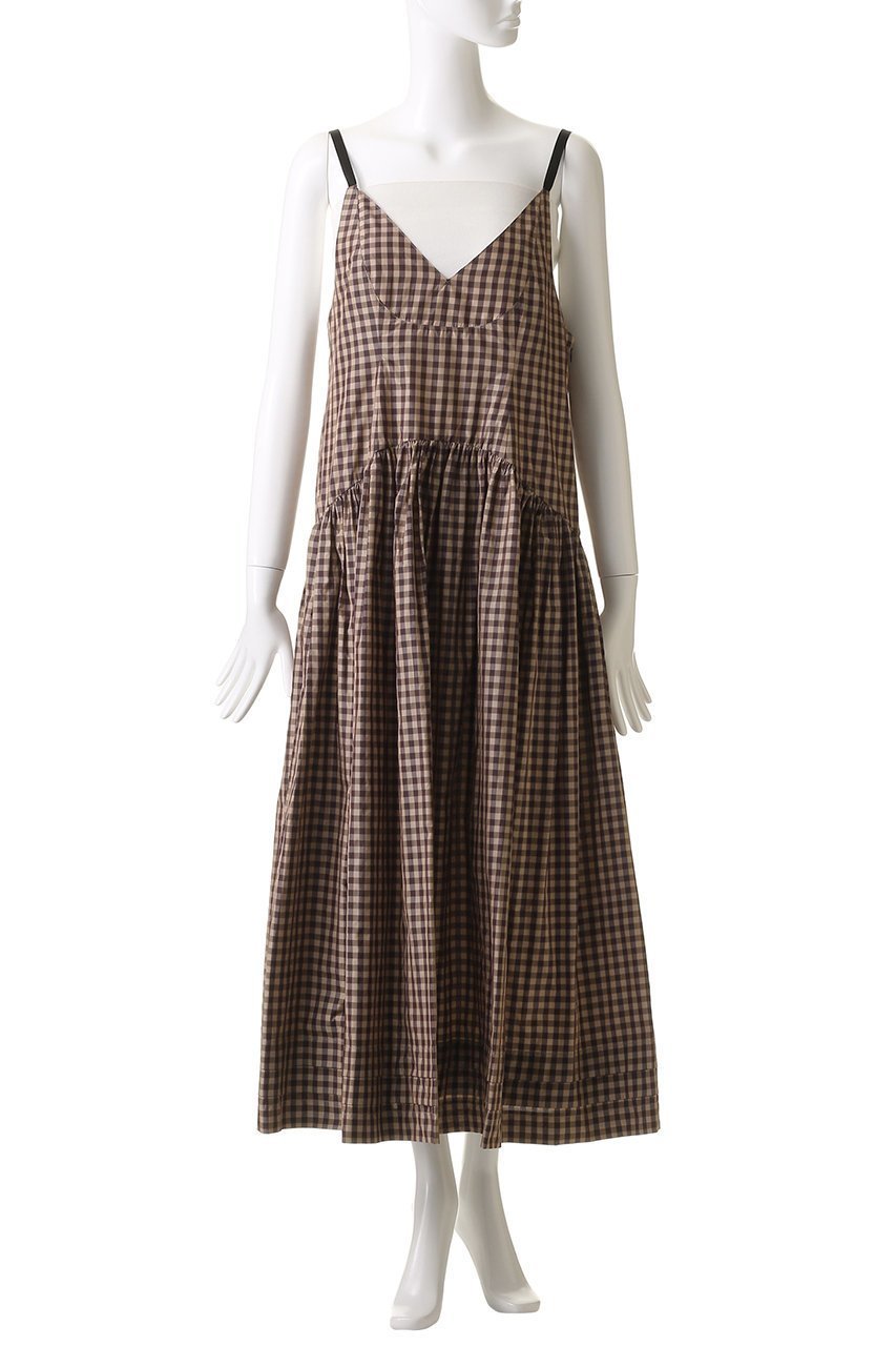 【メゾンスペシャル/MAISON SPECIAL】のTiered Volume Camisole Dress/ティアードボリュームキャミワンピース 人気、トレンドファッション・服の通販 founy(ファニー) 　ファッション　Fashion　レディースファッション　Fashion for Women　ワンピース　Dresses　フォーマル・パーティードレス・結婚式用ドレス　Elegant & Casual Dresses　キャミソールワンピース　Camisole Dresses　チュニック　Tunic Tops & Dresses　インナー　Innerwear　シンプル　Simple, Minimal　タートルネック　Turtleneck, High Neck　チェック　Check, Plaid, Tartan　チュニック　Tunic, Long Top　無地　Plain, Solid Color　リゾート　Resort, Vacation Style　リラックス　Relax, Relaxed Fit　ロング　Long, Long-Length　再入荷　Restock / Back in Stock　おすすめ　Recommended / Our Picks　夏　Summer　エレガント 上品　Elegant　other-2|ID: prp329100004464599 ipo3291000000032813602