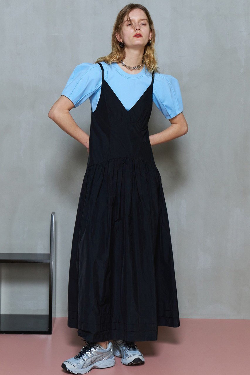 【メゾンスペシャル/MAISON SPECIAL】のTiered Volume Camisole Dress/ティアードボリュームキャミワンピース 人気、トレンドファッション・服の通販 founy(ファニー) 　ファッション　Fashion　レディースファッション　Fashion for Women　ワンピース　Dresses　フォーマル・パーティードレス・結婚式用ドレス　Elegant & Casual Dresses　キャミソールワンピース　Camisole Dresses　チュニック　Tunic Tops & Dresses　インナー　Innerwear　シンプル　Simple, Minimal　タートルネック　Turtleneck, High Neck　チェック　Check, Plaid, Tartan　チュニック　Tunic, Long Top　無地　Plain, Solid Color　リゾート　Resort, Vacation Style　リラックス　Relax, Relaxed Fit　ロング　Long, Long-Length　再入荷　Restock / Back in Stock　おすすめ　Recommended / Our Picks　夏　Summer　エレガント 上品　Elegant　other-7|ID: prp329100004464599 ipo3291000000032813607