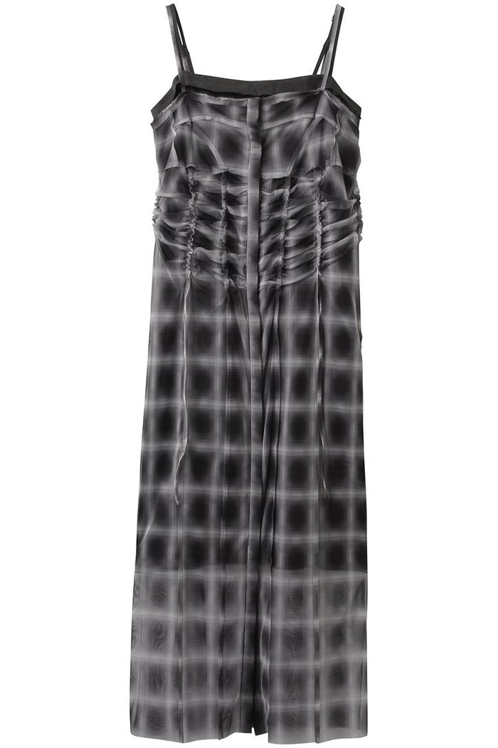 【メゾンスペシャル/MAISON SPECIAL】のSee-through Plaid Layered Dress/シースルーチェックレイヤーワンピース インテリア・キッズ・メンズ・レディースファッション・服の通販 founy(ファニー) https://founy.com/ ファッション Fashion レディースファッション Fashion for Women ワンピース Dresses フォーマル・パーティードレス・結婚式用ドレス Elegant & Casual Dresses チュニック Tunic Tops & Dresses インナー Innerwear ギャザー Gathered, Ruffled コンビ Combo, Combination Style ストレッチ Stretch, Stretchy Fabric セパレート Separate, Two-Piece タンク Tank Top, Sleeveless Top チェック Check, Plaid, Tartan チュニック Tunic, Long Top デニム Denim, Jeans Material メッシュ Mesh, Net Fabric ロング Long, Long-Length 夏 Summer |ID: prp329100004464603 ipo3291000000035673215