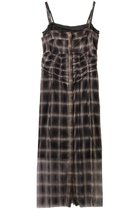 【メゾンスペシャル/MAISON SPECIAL】のSee-through Plaid Layered Dress/シースルーチェックレイヤーワンピース BRN(ブラウン)|ID: prp329100004464603 ipo3291000000035673219