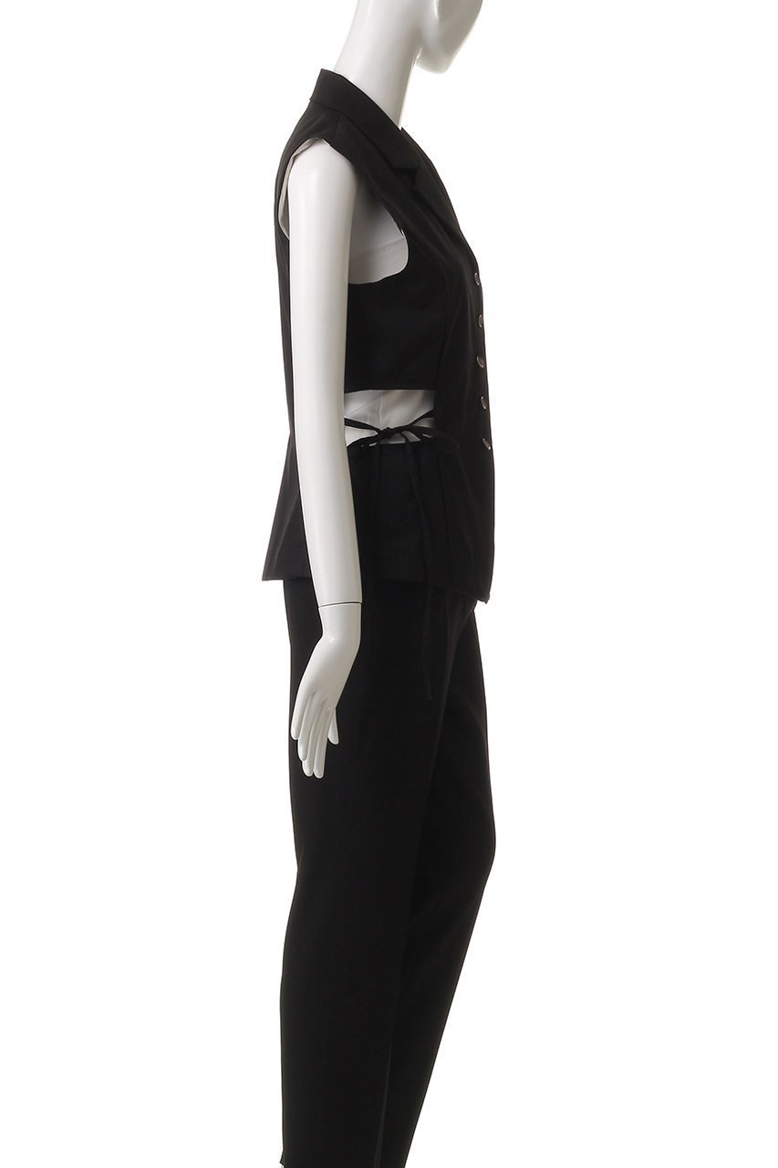 【メゾンスペシャル/MAISON SPECIAL】のSide Hole Gilet/サイドホールジレ 人気、トレンドファッション・服の通販 founy(ファニー) 　ファッション　Fashion　レディースファッション　Fashion for Women　アウター　Coat / Outerwear Collection　レディースジャケット・軽アウター　Jackets　インナー　Innerwear　クラシック　Classic, Timeless Style　シンプル　Simple, Minimal　ジャケット　Jacket, Outerwear　タンク　Tank Top, Sleeveless Top　トレンド　Trend, Trending Now　フロント　Front, Front Design　ベスト　Vest, Waistcoat　半袖　Short Sleeve, Half Sleeve　リボン　Ribbon, Bow　ロング　Long, Long-Length　おすすめ　Recommended / Our Picks　エレガント 上品　Elegant　other-3|ID: prp329100004464606 ipo3291000000035701189