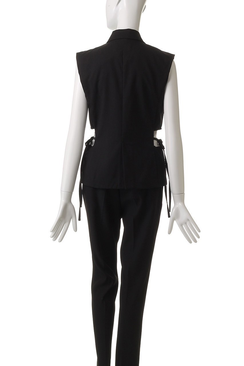 【メゾンスペシャル/MAISON SPECIAL】のSide Hole Gilet/サイドホールジレ 人気、トレンドファッション・服の通販 founy(ファニー) 　ファッション　Fashion　レディースファッション　Fashion for Women　アウター　Coat / Outerwear Collection　レディースジャケット・軽アウター　Jackets　インナー　Innerwear　クラシック　Classic, Timeless Style　シンプル　Simple, Minimal　ジャケット　Jacket, Outerwear　タンク　Tank Top, Sleeveless Top　トレンド　Trend, Trending Now　フロント　Front, Front Design　ベスト　Vest, Waistcoat　半袖　Short Sleeve, Half Sleeve　リボン　Ribbon, Bow　ロング　Long, Long-Length　おすすめ　Recommended / Our Picks　エレガント 上品　Elegant　other-4|ID: prp329100004464606 ipo3291000000035701192