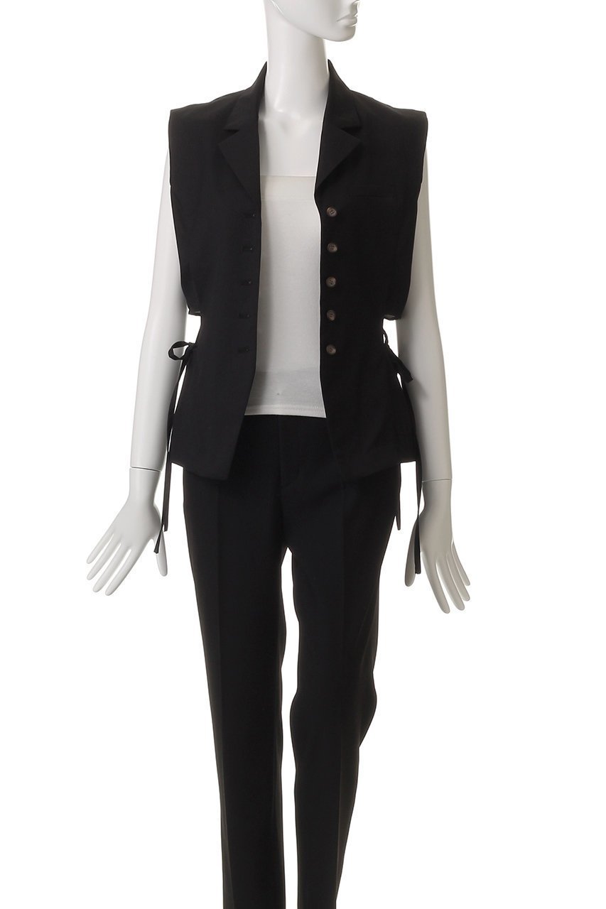 【メゾンスペシャル/MAISON SPECIAL】のSide Hole Gilet/サイドホールジレ 人気、トレンドファッション・服の通販 founy(ファニー) 　ファッション　Fashion　レディースファッション　Fashion for Women　アウター　Coat / Outerwear Collection　レディースジャケット・軽アウター　Jackets　インナー　Innerwear　クラシック　Classic, Timeless Style　シンプル　Simple, Minimal　ジャケット　Jacket, Outerwear　タンク　Tank Top, Sleeveless Top　トレンド　Trend, Trending Now　フロント　Front, Front Design　ベスト　Vest, Waistcoat　半袖　Short Sleeve, Half Sleeve　リボン　Ribbon, Bow　ロング　Long, Long-Length　おすすめ　Recommended / Our Picks　エレガント 上品　Elegant　other-7|ID: prp329100004464606 ipo3291000000035701196