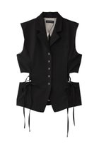 【メゾンスペシャル/MAISON SPECIAL】のSide Hole Gilet/サイドホールジレ BLK(ブラック)|ID: prp329100004464606 ipo3291000000036083763