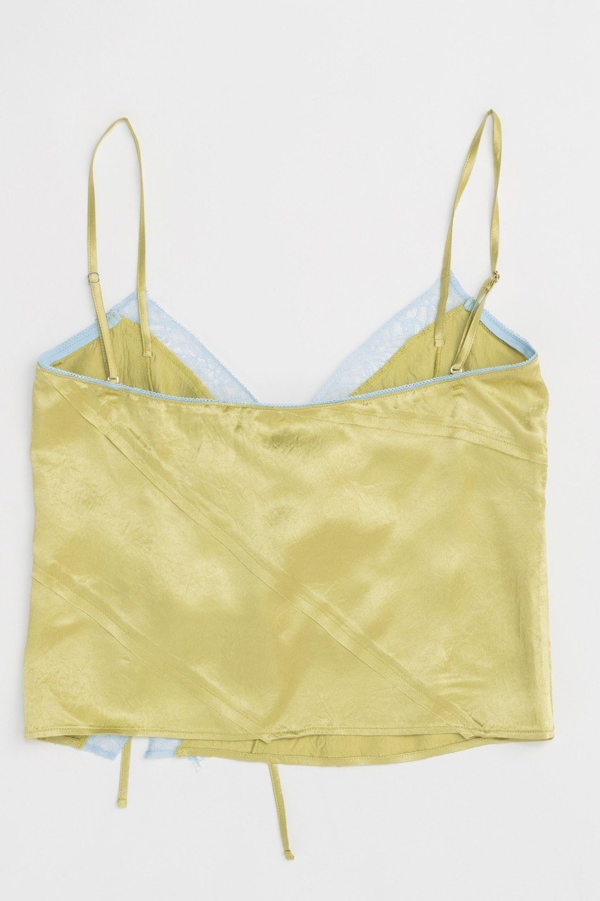 【メゾンスペシャル/MAISON SPECIAL】のLace Docking Satin Camisole/レースドッキングサテンキャミソール 人気、トレンドファッション・服の通販 founy(ファニー) 　ファッション　Fashion　レディースファッション　WOMEN　トップス・カットソー　Tops/Tshirt　キャミソール / ノースリーブ　No Sleeves　シャツ/ブラウス　Shirts/Blouses　キャミソール　Camisole　サテン　Satin　タンク　Tank　ドッキング　Docking　ノースリーブ　No Sleeve　別注　Special Order　ラップ　Wrap　リボン　Ribbon　レース　Race　夏　Summer　エレガント 上品　Elegant　other-4|ID: prp329100004464608 ipo3291000000031249078