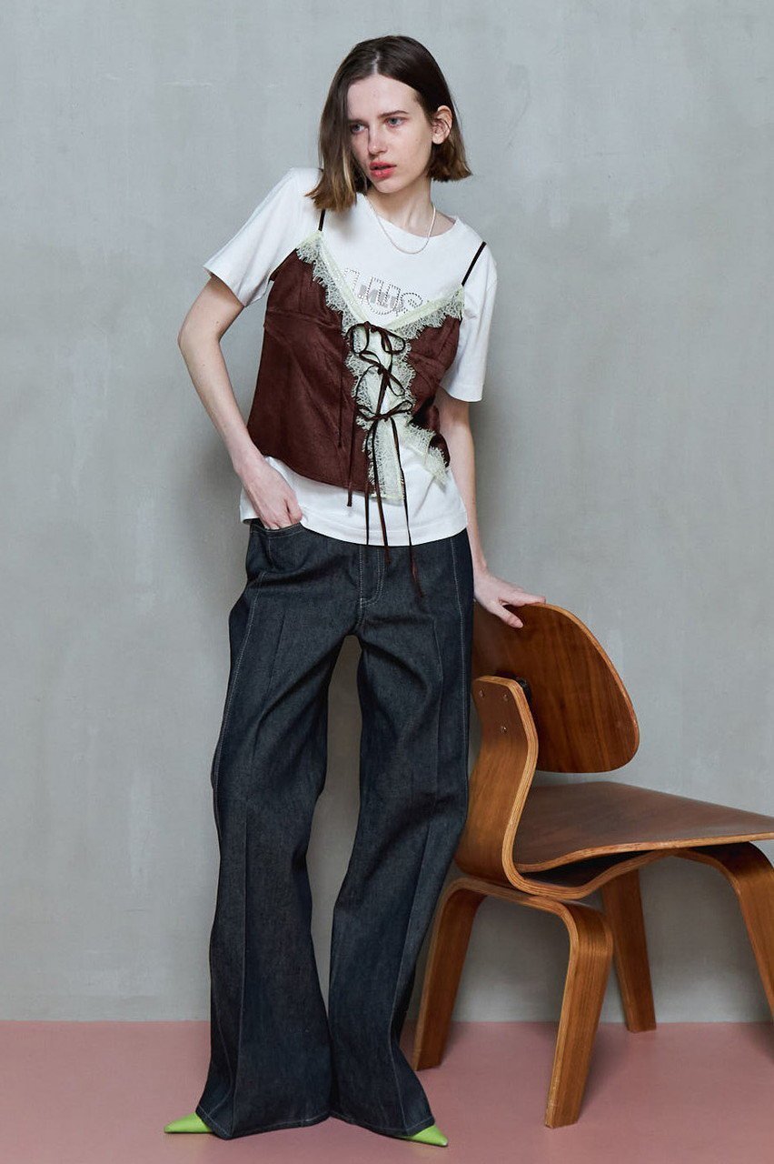 【メゾンスペシャル/MAISON SPECIAL】のLace Docking Satin Camisole/レースドッキングサテンキャミソール 人気、トレンドファッション・服の通販 founy(ファニー) ファッション Fashion レディースファッション Fashion for Women トップス・カットソー Cut & Sew Tops キャミソール&ノースリーブ Camisoles & Sleeveless Tops シャツ・ブラウス・オフィスカジュアル Elegant Blouses & Button-Ups キャミソール Camisole, Spaghetti Strap Top サテン Satin, Glossy Fabric タンク Tank Top, Sleeveless Top ドッキング Docking, Mixed Material ノースリーブ Sleeveless, No-Sleeve 別注 Limited Edition, Custom Order ラップ Wrap, Wrap Design リボン Ribbon, Bow レース Lace, Lace Fabric 夏 Summer エレガント 上品 Elegant other-6|ID: prp329100004464608 ipo3291000000035895293