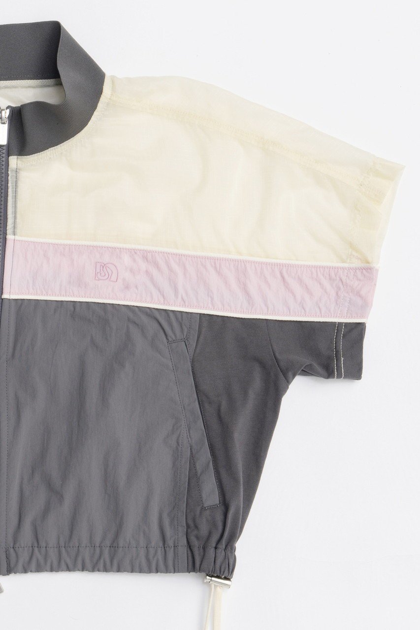 【メゾンスペシャル/MAISON SPECIAL】のColor Block Half Sleeve Tops/カラーブロックハーフスリーブトップス 人気、トレンドファッション・服の通販 founy(ファニー) 　ファッション　Fashion　レディースファッション　WOMEN　トップス・カットソー　Tops/Tshirt　シャツ/ブラウス　Shirts/Blouses　カットソー　Cut And Sew　コンパクト　Compact　シアー　Sheer　ショート　Short　スピンドル　Spindle　スリーブ　Sleeve　スーツ　Suit　セットアップ　Set Up　定番　Standard　ブロック　Block　おすすめ　Recommend　other-3|ID: prp329100004464609 ipo3291000000031249081