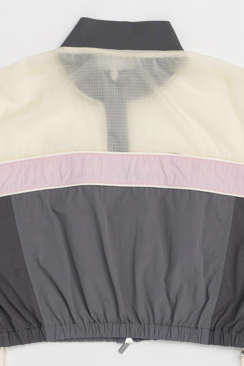 【メゾンスペシャル/MAISON SPECIAL】のColor Block Half Sleeve Tops/カラーブロックハーフスリーブトップス 人気、トレンドファッション・服の通販 founy(ファニー) 　ファッション　Fashion　レディースファッション　Fashion for Women　トップス・カットソー　Cut & Sew Tops　シャツ・ブラウス・オフィスカジュアル　Elegant Blouses & Button-Ups　カットソー　Cut and Sewn Top　コンパクト　Compact, Small Size　シアー　Sheer, See-Through　ショート　Short, Short Length　スピンドル　Spindle, Drawcord　スリーブ　Sleeve, Long Sleeve / Short Sleeve　スーツ　Suit, Formalwear　セットアップ　Set-Up, Coordinated Outfit　定番　Standard, Basic Item　ブロック　Block, Solid Block Pattern　おすすめ　Recommended / Our Picks　other-7|ID: prp329100004464609 ipo3291000000036070726