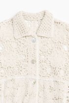 【メゾンスペシャル/MAISON SPECIAL】のMixed Lace Oversized Shirt/ミックスレースオーバーシャツ WHT(ホワイト)|ID: prp329100004464610 ipo3291000000031236556