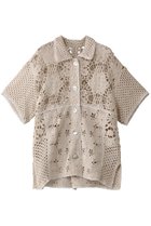 【メゾンスペシャル/MAISON SPECIAL】のMixed Lace Oversized Shirt/ミックスレースオーバーシャツ 人気、トレンドファッション・服の通販 founy(ファニー) ファッション Fashion レディースファッション Fashion for Women トップス・カットソー Cut & Sew Tops シャツ・ブラウス・オフィスカジュアル Elegant Blouses & Button-Ups クロシェ Crochet, Knitted Lace ショート Short, Short Length スリーブ Sleeve, Long Sleeve / Short Sleeve セットアップ Set-Up, Coordinated Outfit リラックス Relax, Relaxed Fit レース Lace, Lace Fabric おすすめ Recommended / Our Picks 夏 Summer 旅行 Travel thumbnail WHT(ホワイト)|ID: prp329100004464610 ipo3291000000036097047