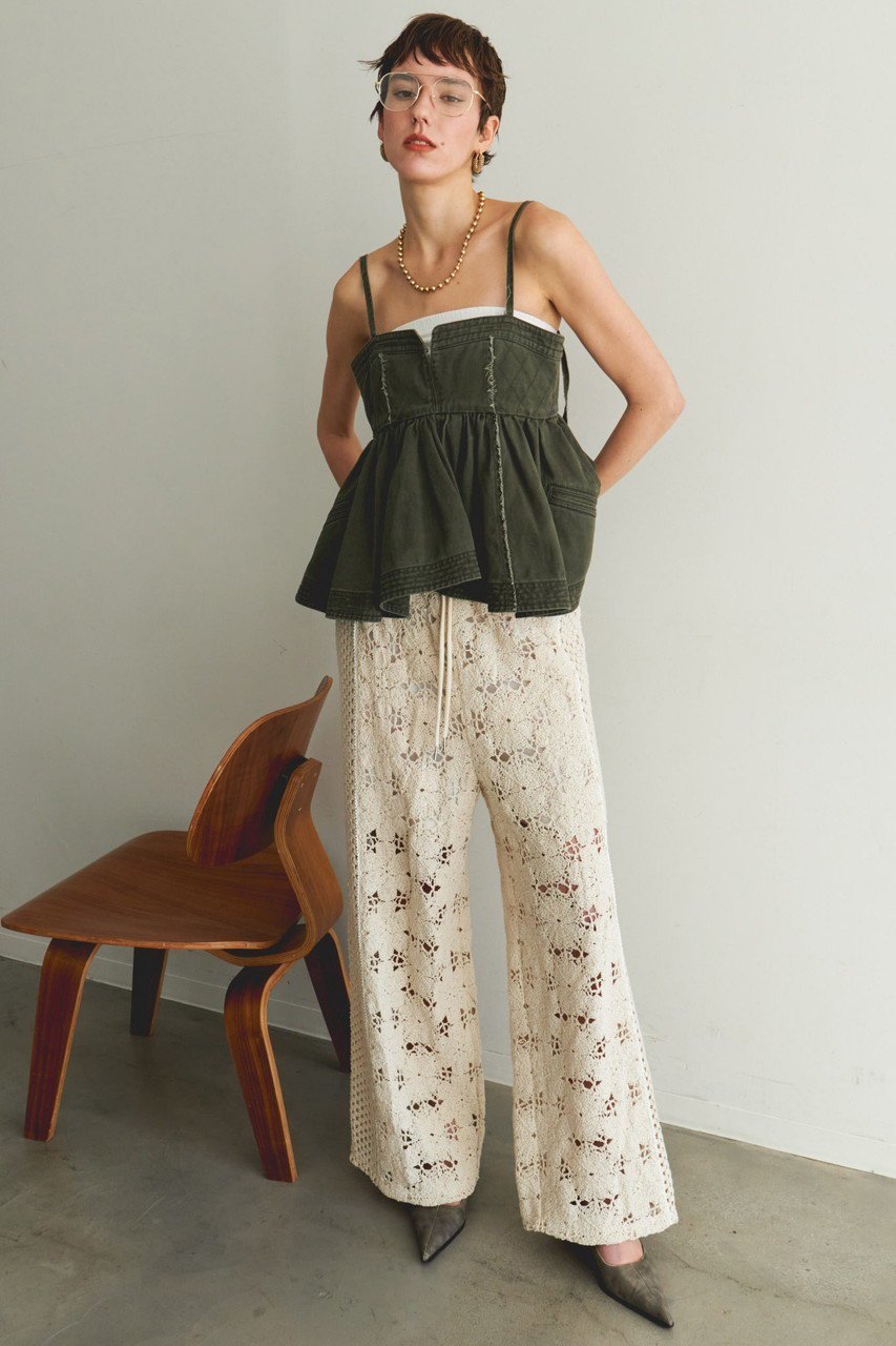 【メゾンスペシャル/MAISON SPECIAL】のWashed Peplum Tops/ウォッシュドペプラムトップス 人気、トレンドファッション・服の通販 founy(ファニー) 　ファッション　Fashion　レディースファッション　WOMEN　トップス・カットソー　Tops/Tshirt　シャツ/ブラウス　Shirts/Blouses　インナー　Inner　ガーリー　Girly　ショート　Short　スリーブ　Sleeve　タンク　Tank　フレア　Flare　ミックス　Mix　ミリタリー　Military　レース　Race　再入荷　Restock/Back In Stock/Re Arrival　おすすめ　Recommend　other-7|ID: prp329100004464611 ipo3291000000031323508