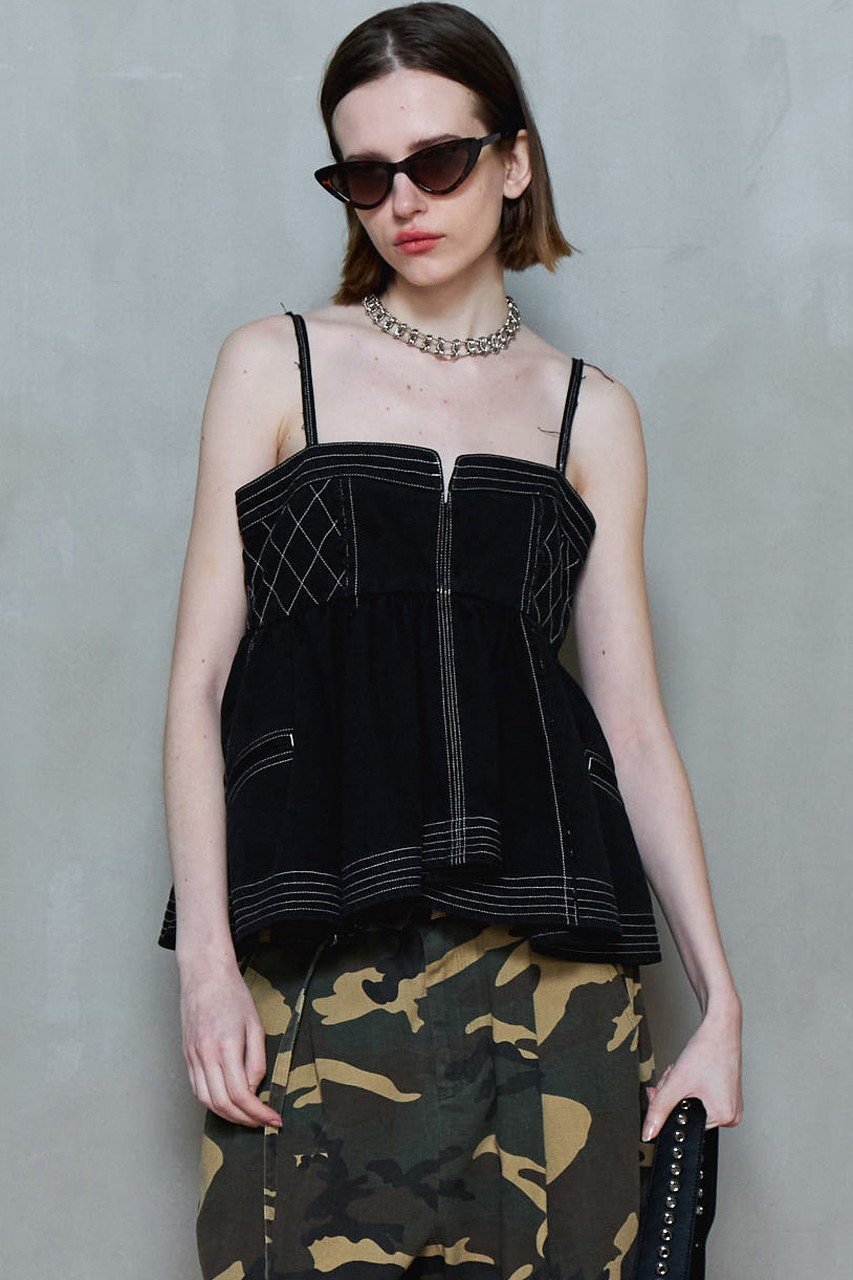 【メゾンスペシャル/MAISON SPECIAL】のWashed Peplum Tops/ウォッシュドペプラムトップス 人気、トレンドファッション・服の通販 founy(ファニー) 　ファッション　Fashion　レディースファッション　Fashion for Women　トップス・カットソー　Cut & Sew Tops　シャツ・ブラウス・オフィスカジュアル　Elegant Blouses & Button-Ups　インナー　Innerwear　ガーリー　Girly, Feminine Style　ショート　Short, Short Length　スリーブ　Sleeve, Long Sleeve / Short Sleeve　タンク　Tank Top, Sleeveless Top　フレア　Flare, Flared　ミックス　Mix, Mixed Style　ミリタリー　Military, Army Style　レース　Lace, Lace Fabric　おすすめ　Recommended / Our Picks　other-7|ID: prp329100004464611 ipo3291000000035505812