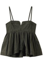 【メゾンスペシャル/MAISON SPECIAL】のWashed Peplum Tops/ウォッシュドペプラムトップス KHK(カーキ)|ID: prp329100004464611 ipo3291000000036394580