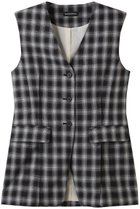 【メゾンスペシャル/MAISON SPECIAL】のSuiting V-neck Gilet/スーチングVネックジレ BLK(ブラック)|ID: prp329100004464612 ipo3291000000032788321