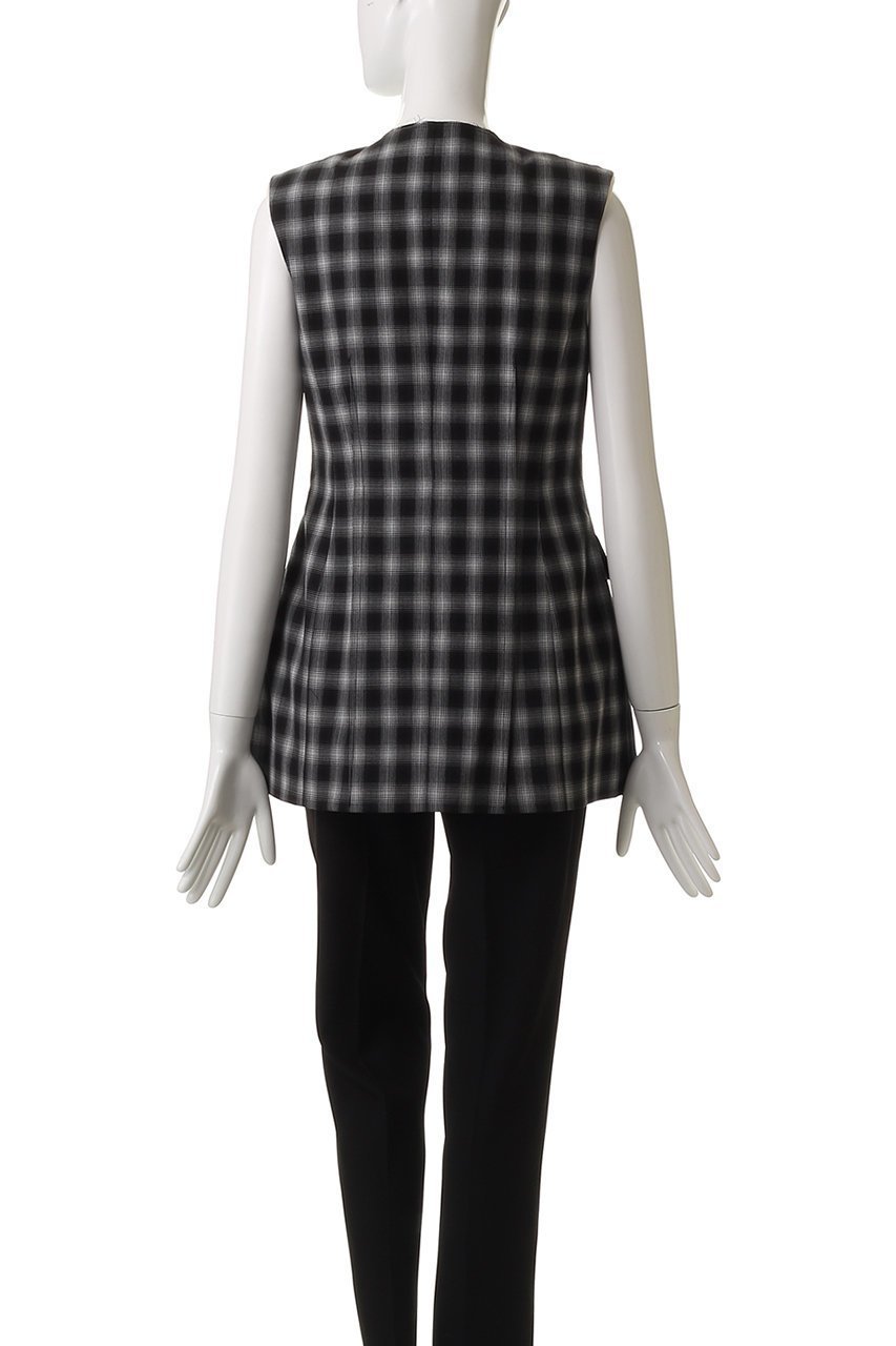 【メゾンスペシャル/MAISON SPECIAL】のSuiting V-neck Gilet/スーチングVネックジレ 人気、トレンドファッション・服の通販 founy(ファニー) 　ファッション　Fashion　レディースファッション　Fashion for Women　アウター　Coat / Outerwear Collection　レディースジャケット・軽アウター　Jackets　シェイプ　Shape, Slim Fit　ジャケット　Jacket, Outerwear　ストライプ　Stripe, Striped Pattern　セットアップ　Set-Up, Coordinated Outfit　ベスト　Vest, Waistcoat　夏　Summer　エレガント 上品　Elegant　other-4|ID: prp329100004464612 ipo3291000000032788331