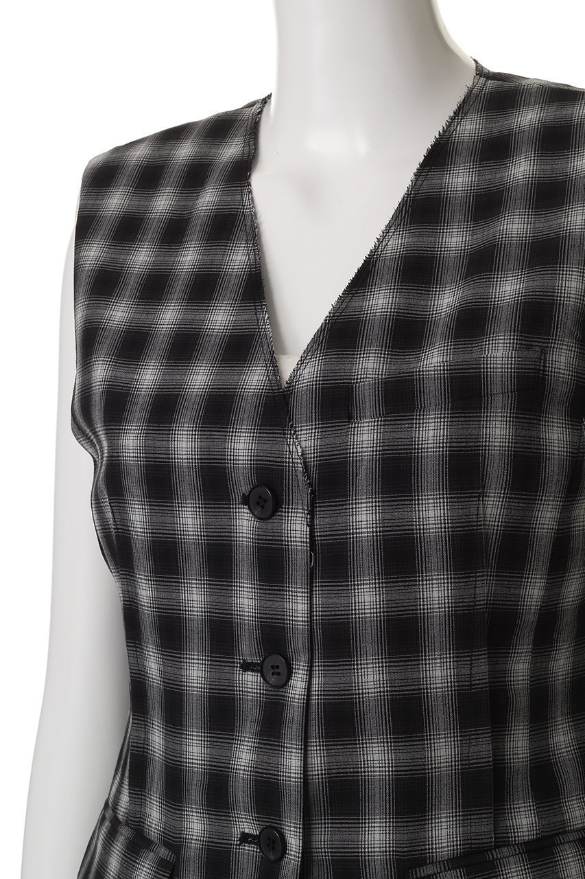 【メゾンスペシャル/MAISON SPECIAL】のSuiting V-neck Gilet/スーチングVネックジレ 人気、トレンドファッション・服の通販 founy(ファニー) 　ファッション　Fashion　レディースファッション　Fashion for Women　アウター　Coat / Outerwear Collection　レディースジャケット・軽アウター　Jackets　シェイプ　Shape, Slim Fit　ジャケット　Jacket, Outerwear　ストライプ　Stripe, Striped Pattern　セットアップ　Set-Up, Coordinated Outfit　ベスト　Vest, Waistcoat　夏　Summer　エレガント 上品　Elegant　other-5|ID: prp329100004464612 ipo3291000000032788335