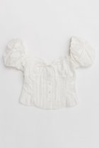 【メゾンスペシャル/MAISON SPECIAL】の2way Cotton Puff Sleeve Bustier/2WAYコットンパフスリーブビスチェ 人気、トレンドファッション・服の通販 founy(ファニー) ファッション Fashion レディースファッション WOMEN トップス・カットソー Tops/Tshirt キャミソール / ノースリーブ No Sleeves シャツ/ブラウス Shirts/Blouses ビスチェ Bustier キャミソール Camisole ストライプ Stripe スリーブ Sleeve タンク Tank ドッキング Docking ノースリーブ No Sleeve フィット Fit フェミニン Feminine フリル Frills おすすめ Recommend 夏 Summer thumbnail WHT(ホワイト)|ID: prp329100004464622 ipo3291000000031236593