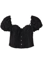 【メゾンスペシャル/MAISON SPECIAL】の2way Cotton Puff Sleeve Bustier/2WAYコットンパフスリーブビスチェ BLK(ブラック)|ID: prp329100004464622 ipo3291000000036097056