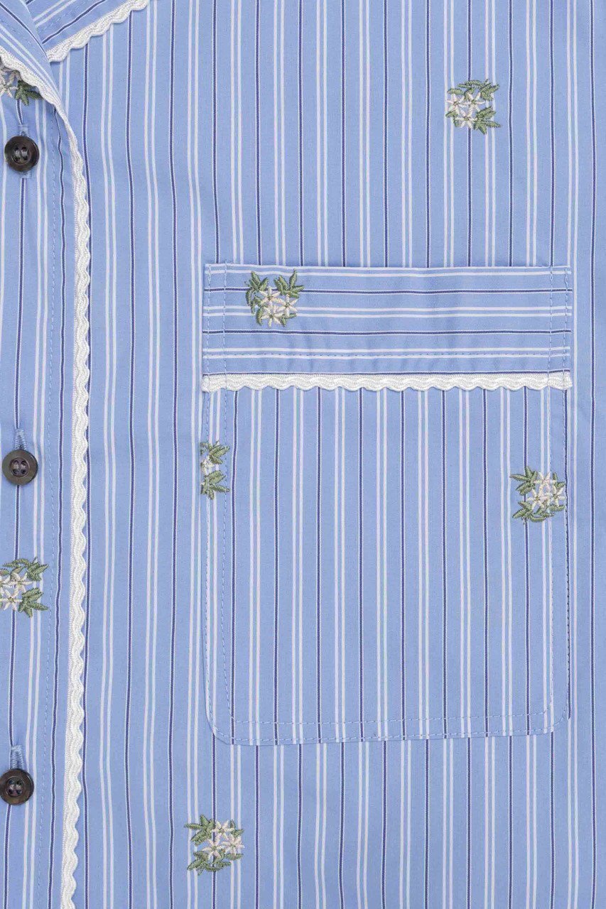 【メゾンスペシャル/MAISON SPECIAL】のPajama Shirt/パジャマシャツ 人気、トレンドファッション・服の通販 founy(ファニー) 　ファッション　Fashion　レディースファッション　WOMEN　トップス・カットソー　Tops/Tshirt　シャツ/ブラウス　Shirts/Blouses　ショート　Short　ストライプ　Stripe　スリーブ　Sleeve　セットアップ　Set Up　バランス　Balance　パジャマ　Pajamas　モチーフ　Motif　リラックス　Relax　ワイド　Wide　再入荷　Restock/Back In Stock/Re Arrival　おすすめ　Recommend　other-3|ID: prp329100004464624 ipo3291000000031249166