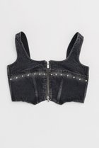 【メゾンスペシャル/MAISON SPECIAL】のStuds Denim Bustier/スタッズデニムビスチェ BLK(ブラック)|ID: prp329100004464625 ipo3291000000031236603