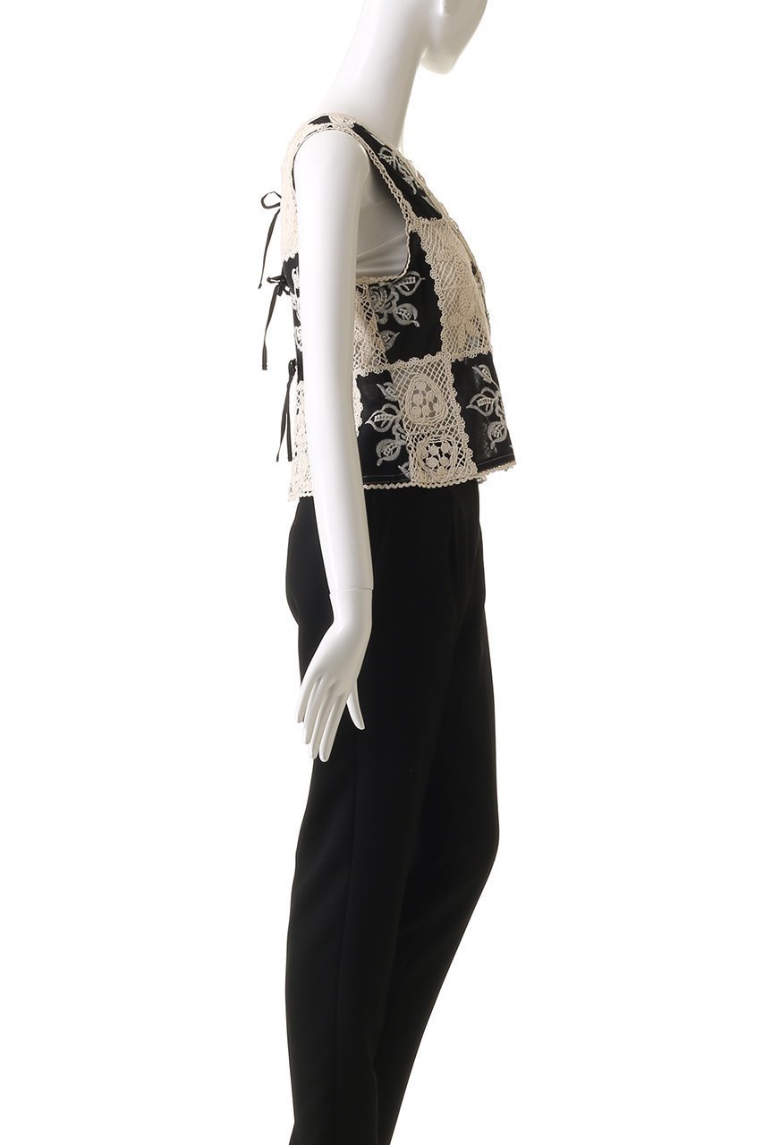 【メゾンスペシャル/MAISON SPECIAL】の2way Embroidery Vest/2WAYエンブロイダリーベスト 人気、トレンドファッション・服の通販 founy(ファニー) 　ファッション　Fashion　レディースファッション　Fashion for Women　アウター　Coat / Outerwear Collection　レディースジャケット・軽アウター　Jackets　かぎ針　Crochet　コンパクト　Compact, Small Size　ジャケット　Jacket, Outerwear　セットアップ　Set-Up, Coordinated Outfit　ドッキング　Docking, Mixed Material　フラワー　Flower, Floral　ブロック　Block, Solid Block Pattern　ベスト　Vest, Waistcoat　モチーフ　Motif, Design Theme　おすすめ　Recommended / Our Picks　other-3|ID: prp329100004464626 ipo3291000000036888416