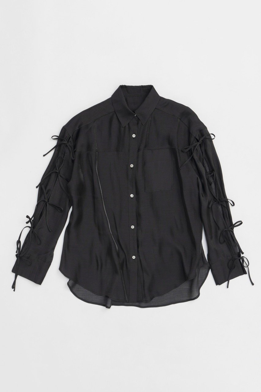 【メゾンスペシャル/MAISON SPECIAL】のOversize Shear Ribbon Shirt/オーバーシアーリボンシャツ 人気、トレンドファッション・服の通販 founy(ファニー) 　ファッション　Fashion　レディースファッション　WOMEN　トップス・カットソー　Tops/Tshirt　シャツ/ブラウス　Shirts/Blouses　エアリー　Airy　キャミソール　Camisole　ショート　Short　スリーブ　Sleeve　タンク　Tank　ポケット　Pocket　羽織　Haori　リボン　Ribbon　夏　Summer　 other-1|ID: prp329100004464627 ipo3291000000031236608