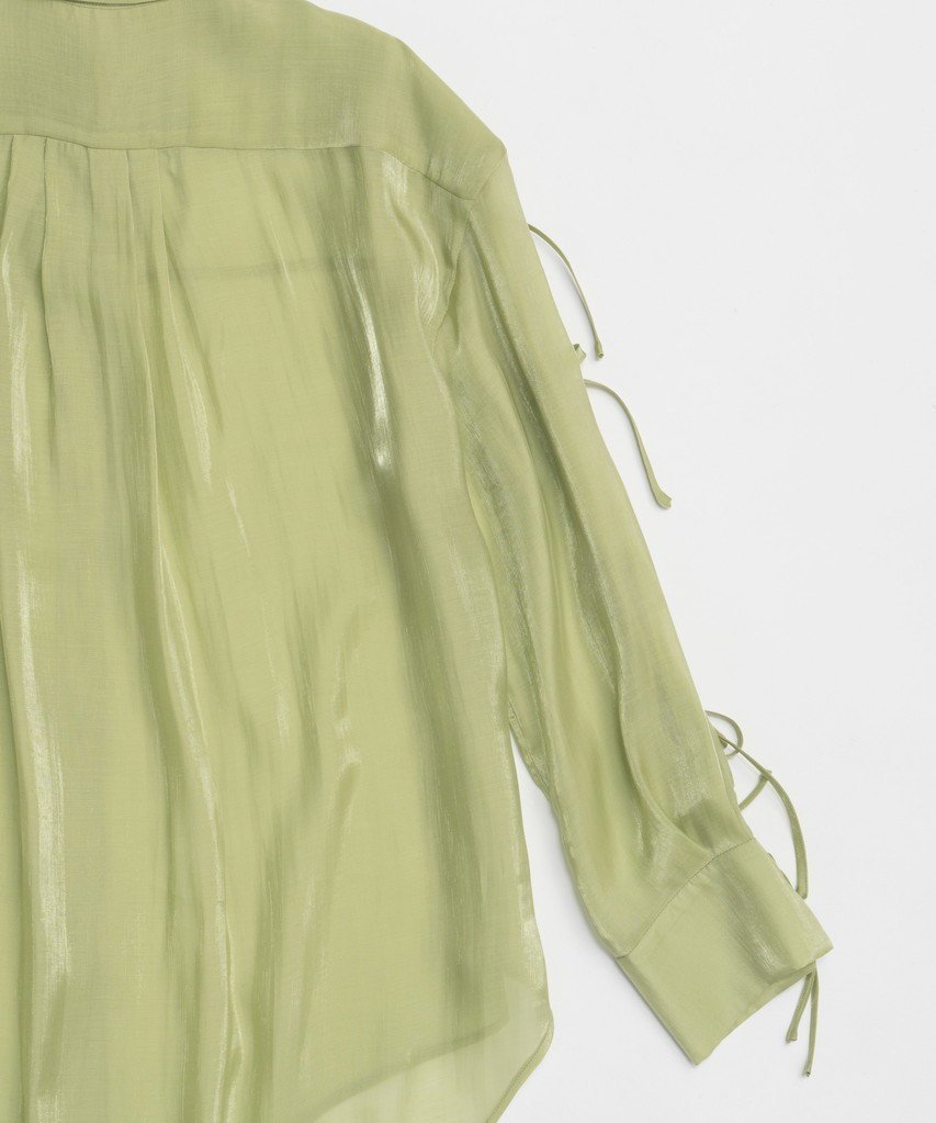 【メゾンスペシャル/MAISON SPECIAL】のOversize Shear Ribbon Shirt/オーバーシアーリボンシャツ 人気、トレンドファッション・服の通販 founy(ファニー) 　ファッション　Fashion　レディースファッション　WOMEN　トップス・カットソー　Tops/Tshirt　シャツ/ブラウス　Shirts/Blouses　エアリー　Airy　キャミソール　Camisole　ショート　Short　スリーブ　Sleeve　タンク　Tank　ポケット　Pocket　羽織　Haori　リボン　Ribbon　夏　Summer　other-6|ID: prp329100004464627 ipo3291000000031323566